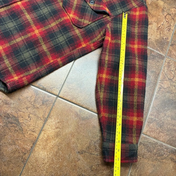 EMS Wool Vintage Plaid Shirt - Picture 7 of 7